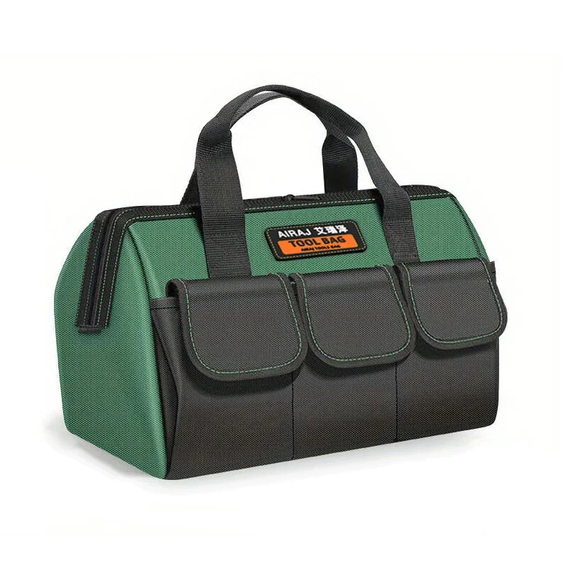 AIRAJ 18 Inch Large Tool Bag - Wear-Resistant with Multiple Pockets | Portable Storage