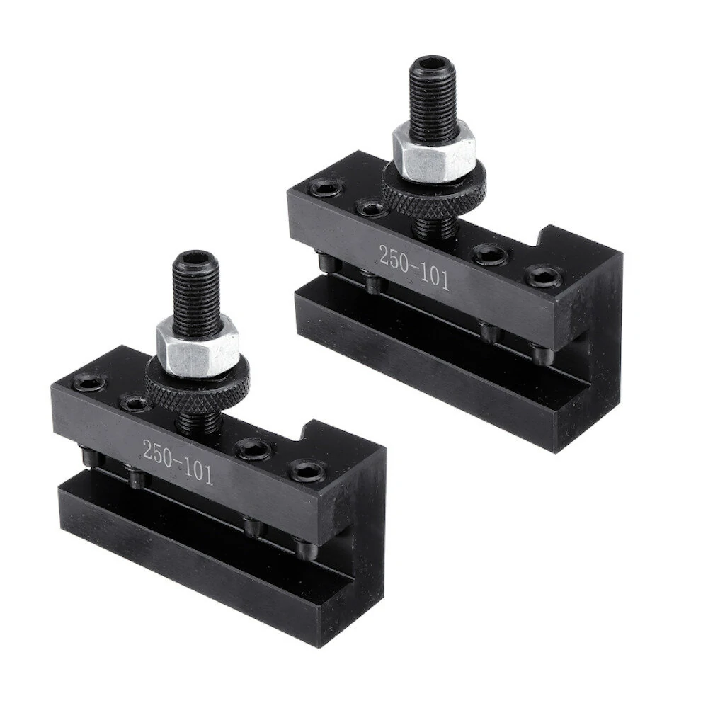 Machifit 250-101 Lathe Quick Change Tool Holder | 2-Piece Set for 100/111 Body