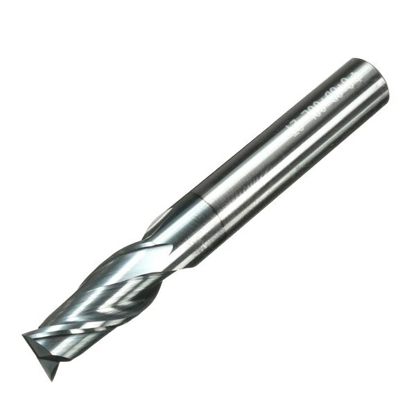 Carbide End Mill Set - 2-12mm 4 Flute Milling Cutter | Alloy Coating CNC Tool