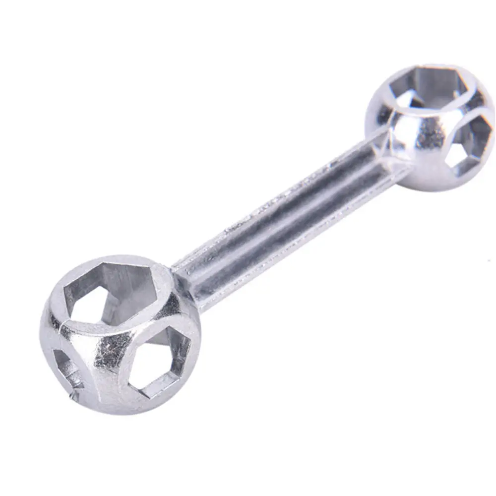 Mini Portable Bicycle Repair Tool - 10 in 1 Torque Wrench & Hex Spanner