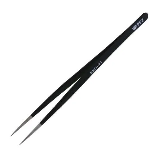 BEST BET-ESD-11 BGA Precision ESD Tweezer Set | All-Metal Anti-Static Repair Tool