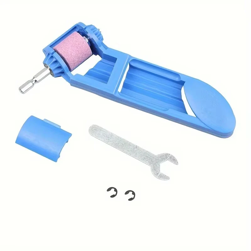 Diamond Drill Bit Sharpener | Hand Drill Grinding Tool with Polishing Wheel