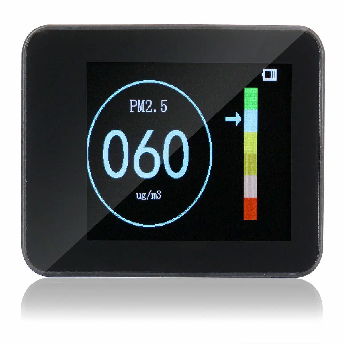Laser PM2.5 Air Quality Monitor - Detector with Thermometer & Hygrometer