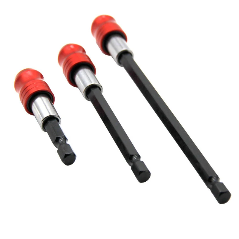 60mm-150mm Quick Release Socket Extension Bar Set | 1/4 Inch Hex Shank for Drill Bits