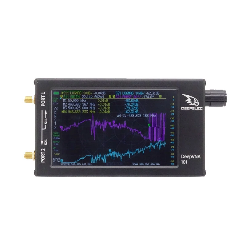 DeepVNA 101 Vector Network Analyzer 10K-1.5GHz | HF VHF UHF SWR Meter