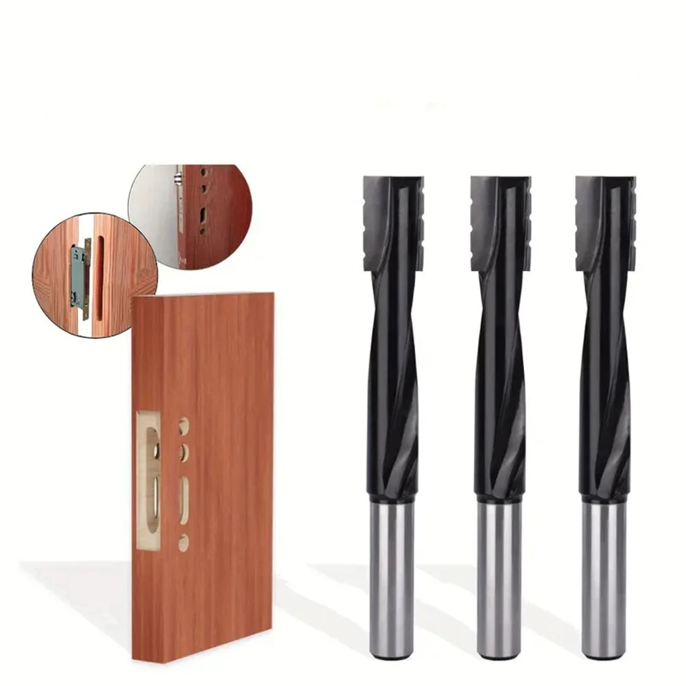 CMT 12mm Shank Solid Carbide Spiral Router Bit | 16mm Cutting Diameter for Woodworking