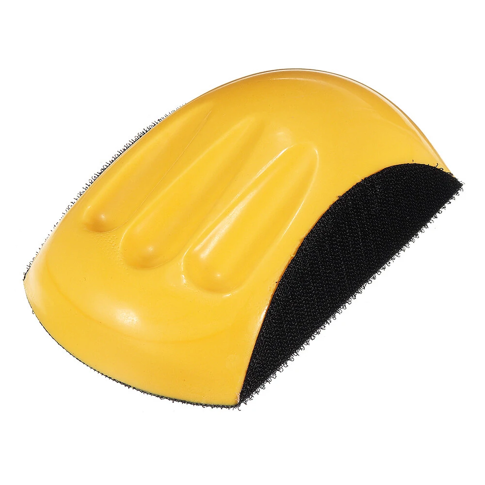 6 Inch Hand Held Sanding Block | Self-Adhesive Sponge Sander for Woodworking