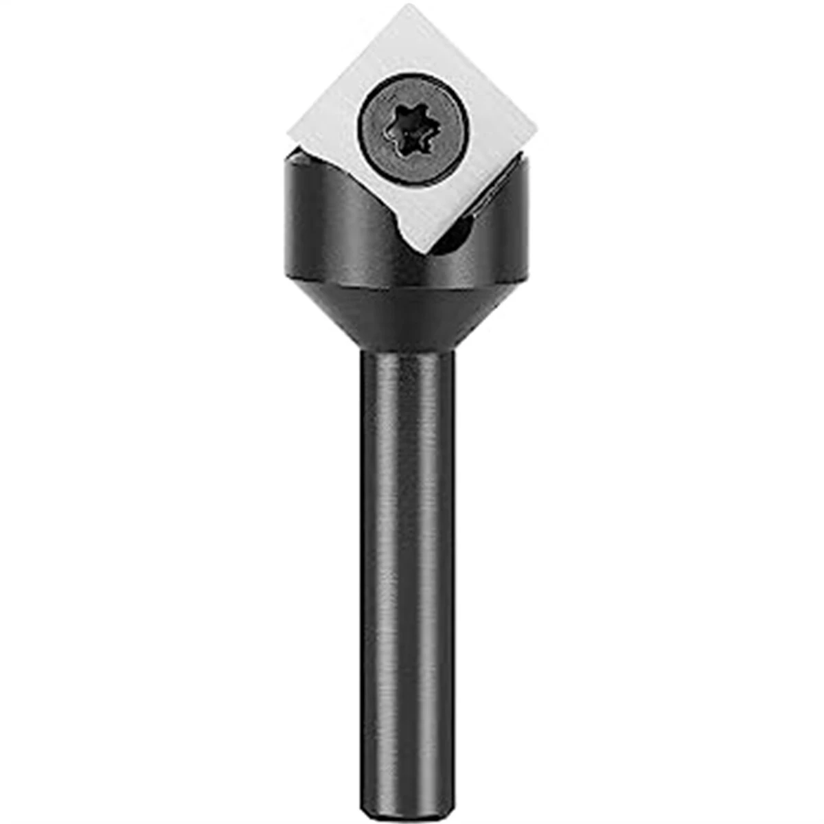 Carbide Insert 90 Degree Router Bit - 1/4 Inch Shank for CNC Wood Engraving