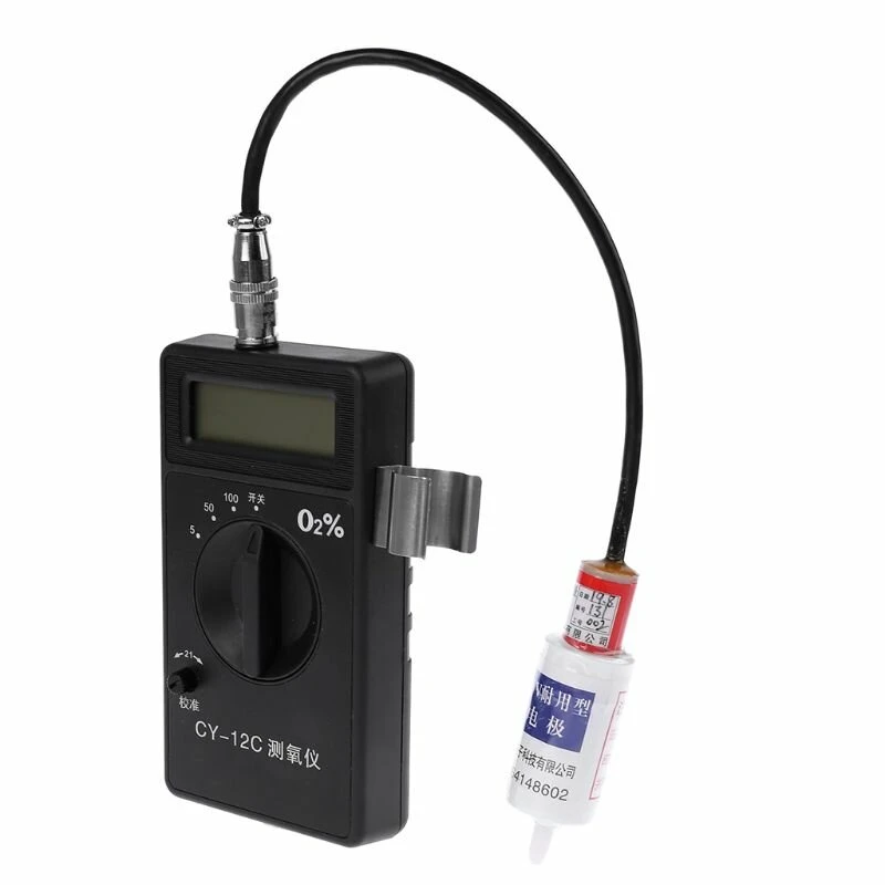 CY-12C Portable Oxygen Gas Analyzer | High Accuracy O2 Concentration Tester & Monitor