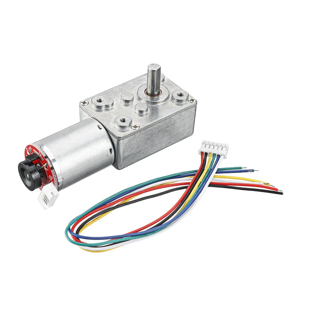 Machifit GW370 Geared Motor | 12V DC 20-400RPM | With Encoder for Automatic Sprayer