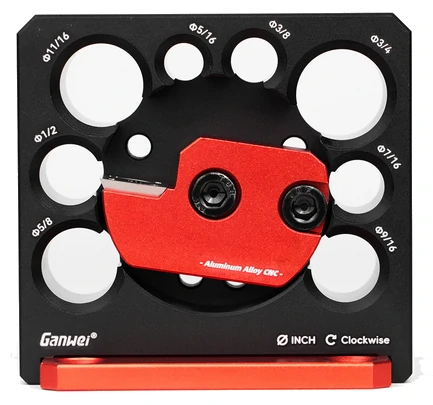 Adjustable Electric Drill Truck Tool | 5/16 to 3/4 Inch Round Wood Tenon | Router Table Plate