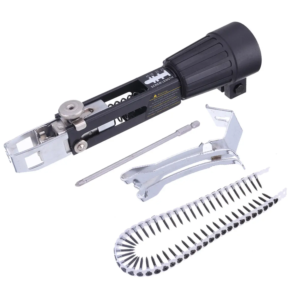 Automatic Chain Nail Adapter - Electric Drill Screw Nozzle for Woodworking