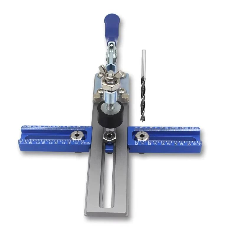 XK-1 Drill Guide Punching Locator | Aluminum Alloy Adjustable Hole Jig 8-28mm
