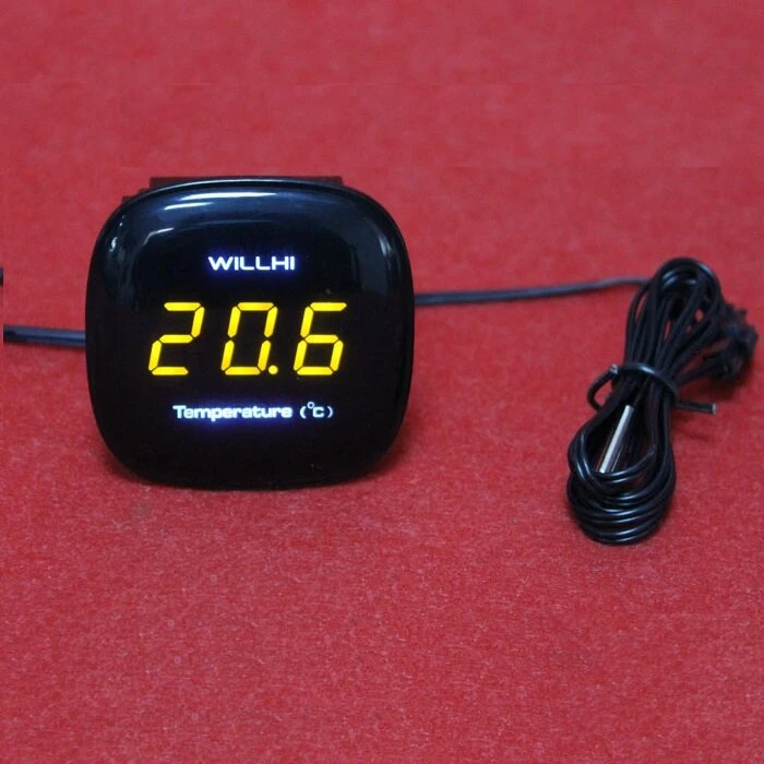 WH1510 Digital Thermometer -50 to 110°C | DC 9-30V Wide Range