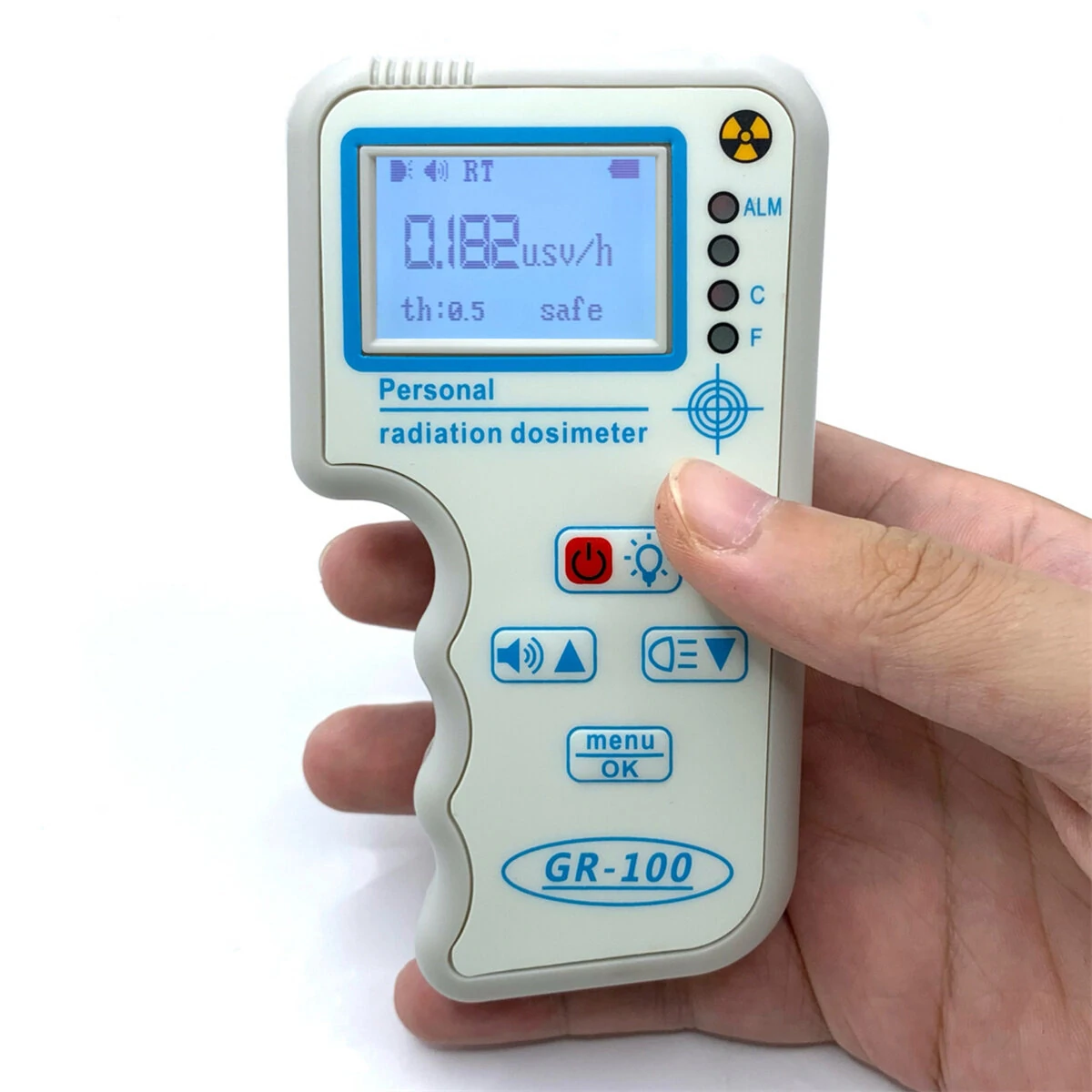 Geiger Counter Nuclear Radiation Detector - Portable Dosimeter for X-ray Gamma Beta