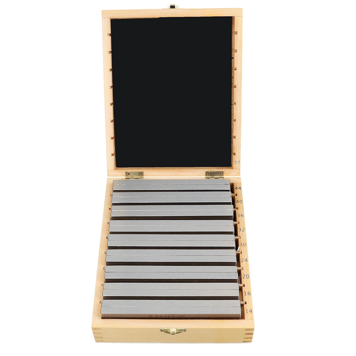 9-Pair Parallel Support Base Vice Base - 18Pcs Milling Pad Set for Lathe & Milling Machine