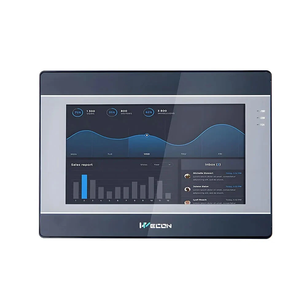 HMI 7 Inch & 10 Inch Industrial Display Screen | Ethernet Interface IN1071 IN1072 IN1101