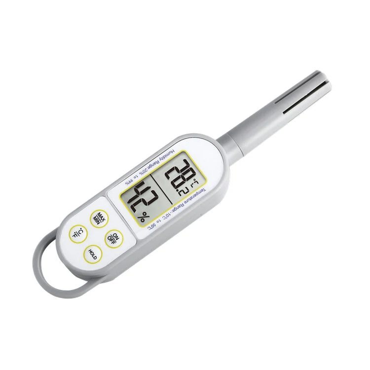 -10°F to +50°F | 20-99% RH Handheld Digital Thermometer Hygrometer for Indoor Greenhouse