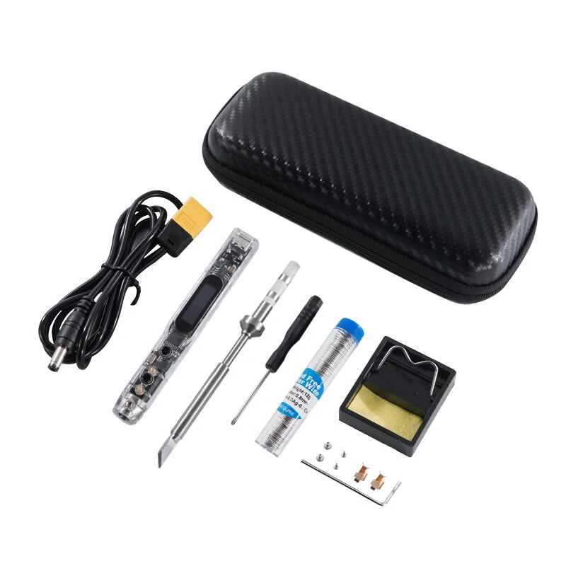 SEQURE SI012 Smart OLED Soldering Iron - Adjustable Sensitivity & Built-in Buzzer