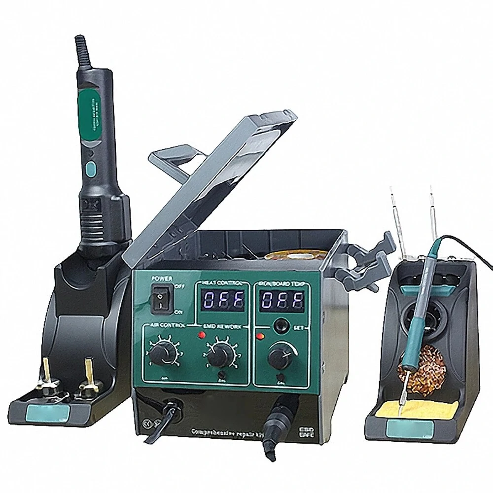 H92B 2-in-1 Soldering Station | High Frequency Thermostat with Hot Air Gun