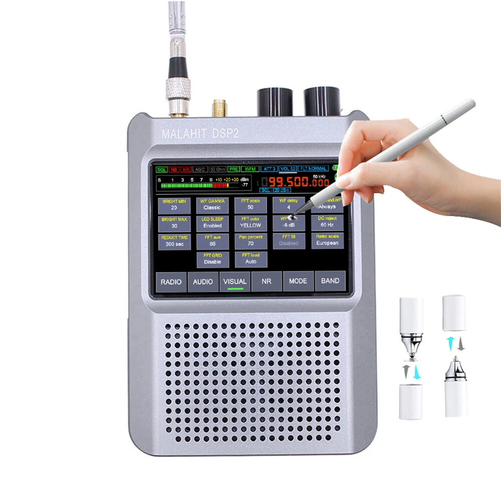 Malahit-DSP2 SDR Receiver | 10kHz-2GHz Coverage | Genuine Second Generation Firmware 2.40