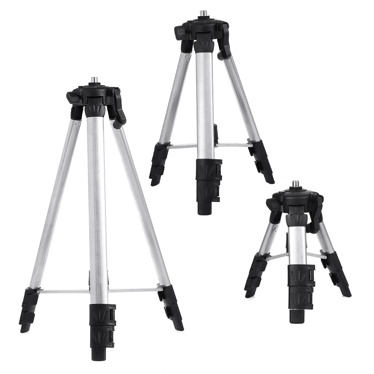 Aluminum Alloy Laser Level Tripod | 46-150CM Adjustable Stand for Measuring