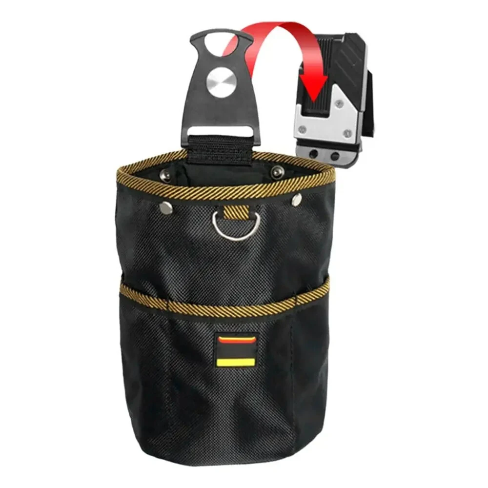 Rotatable Waist Tool Bag - 12 Inch Large Capacity Waterproof Organizer