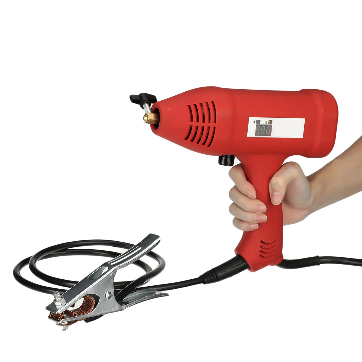 220V 4800W Digital Handheld Welding Machine | 160A Spot Welder for DIY & Auto