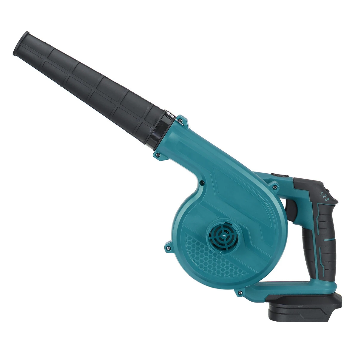 98VF 3000W Cordless Leaf Blower - Adjustable 180° Head w/ Battery | Garden Tool