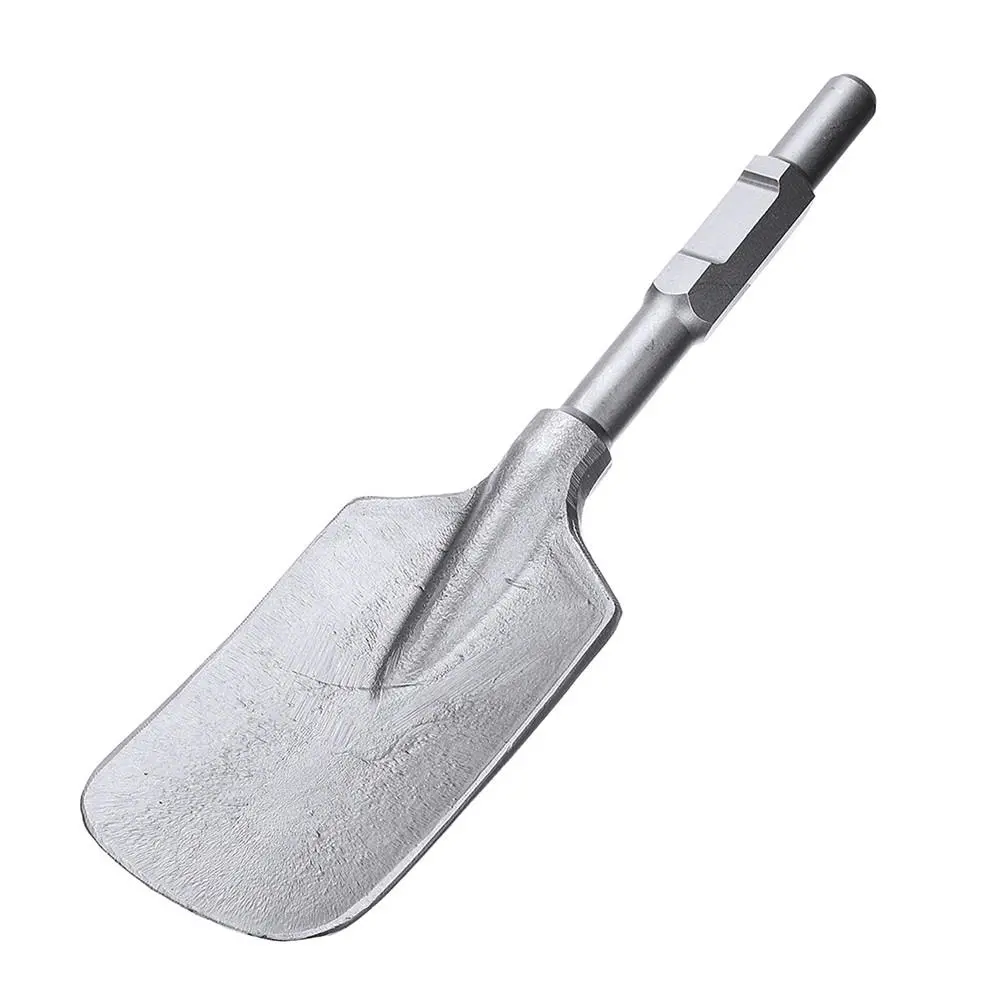 Clay Spade Cutter Chisel - Extra Wide Square-Tip for Jackhammer Breaker Drill