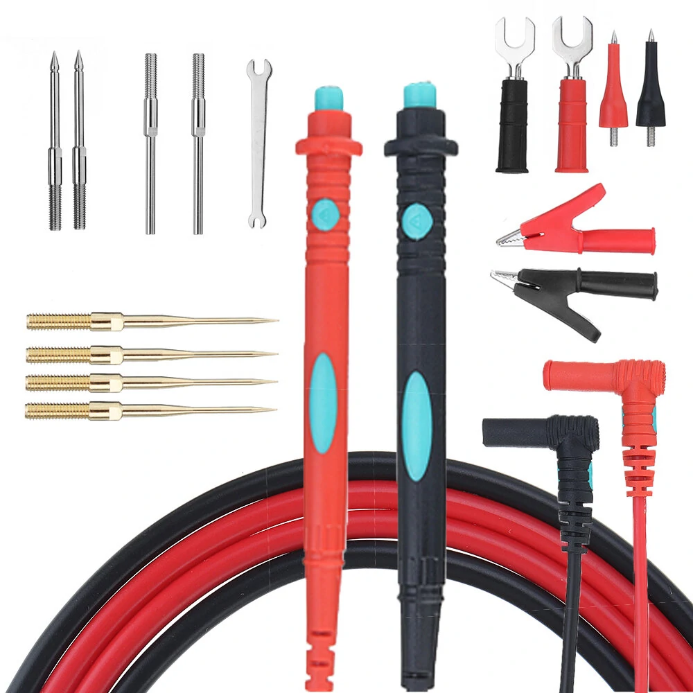 ML1608-18P-1 Digital Multimeter Test Leads | 18P Elbow Probe Cable Set