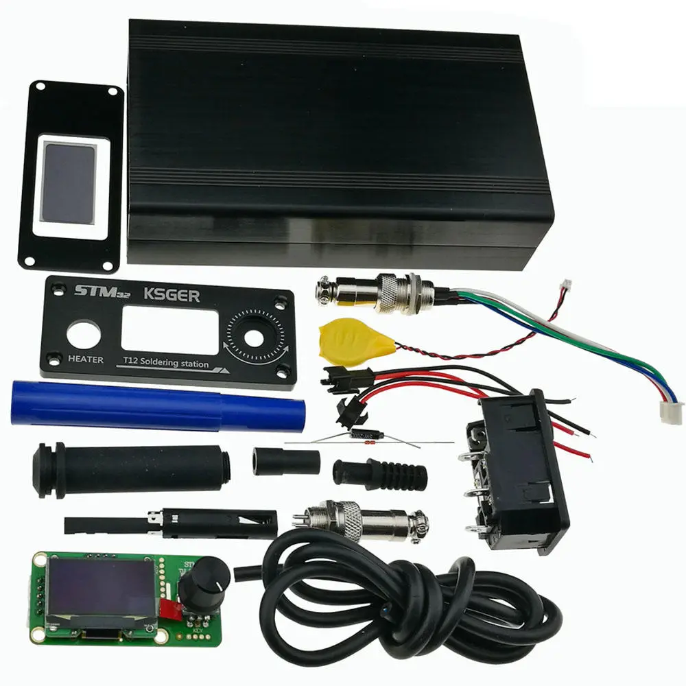 KSGER V2.1S T12 Soldering Station | STM32 OLED 1.3 Screen | Temperature Controller