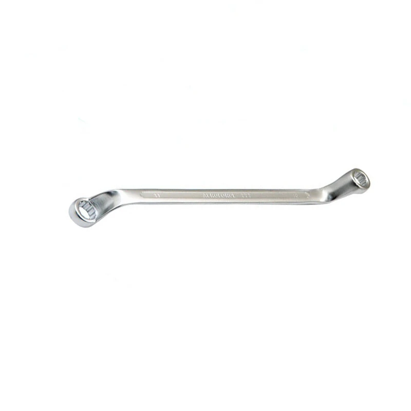 Metric 75° Double Torx Wrench - Matte Fine Polished Auto Repair Tool
