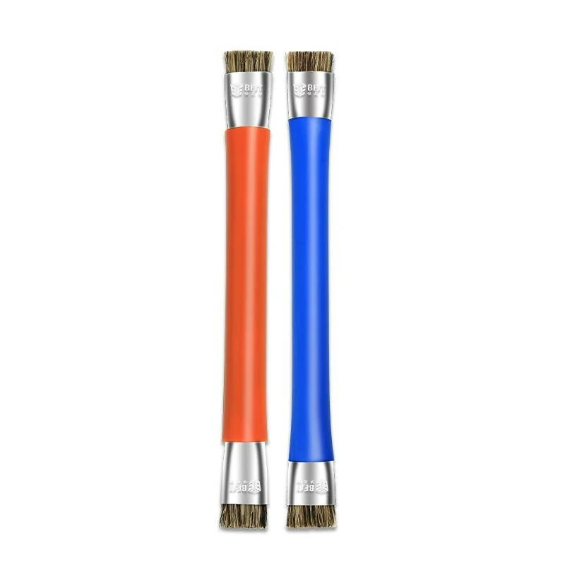 KGX K-222 ESD Safe Anti-Static Brush | Double Head Hard Brush for Phone Repair