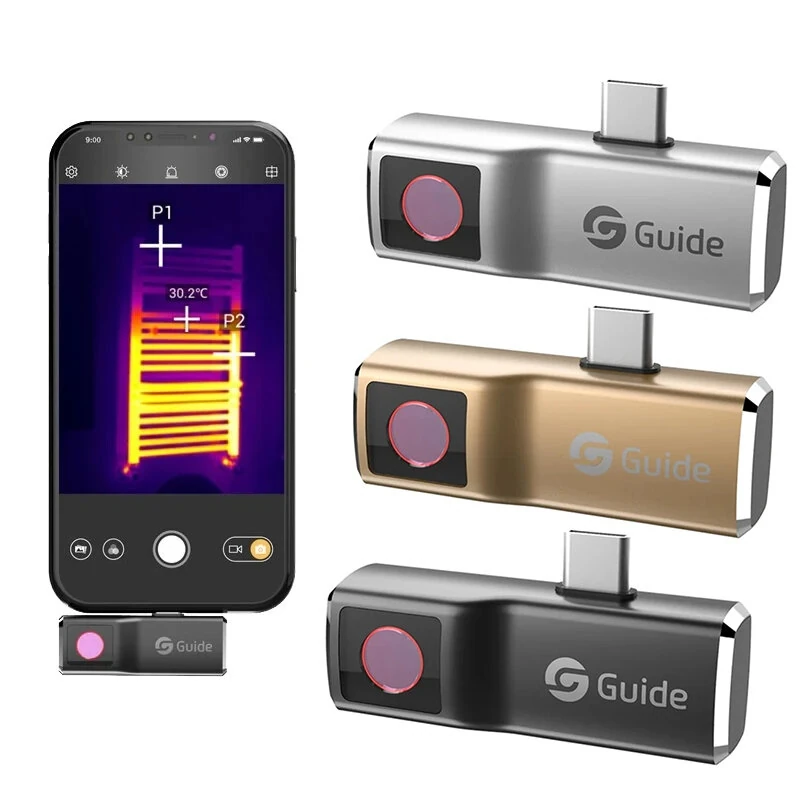 Mobir Air Thermal Imaging Camera for Android - Type-C Infrared Imager for Repair & Inspection