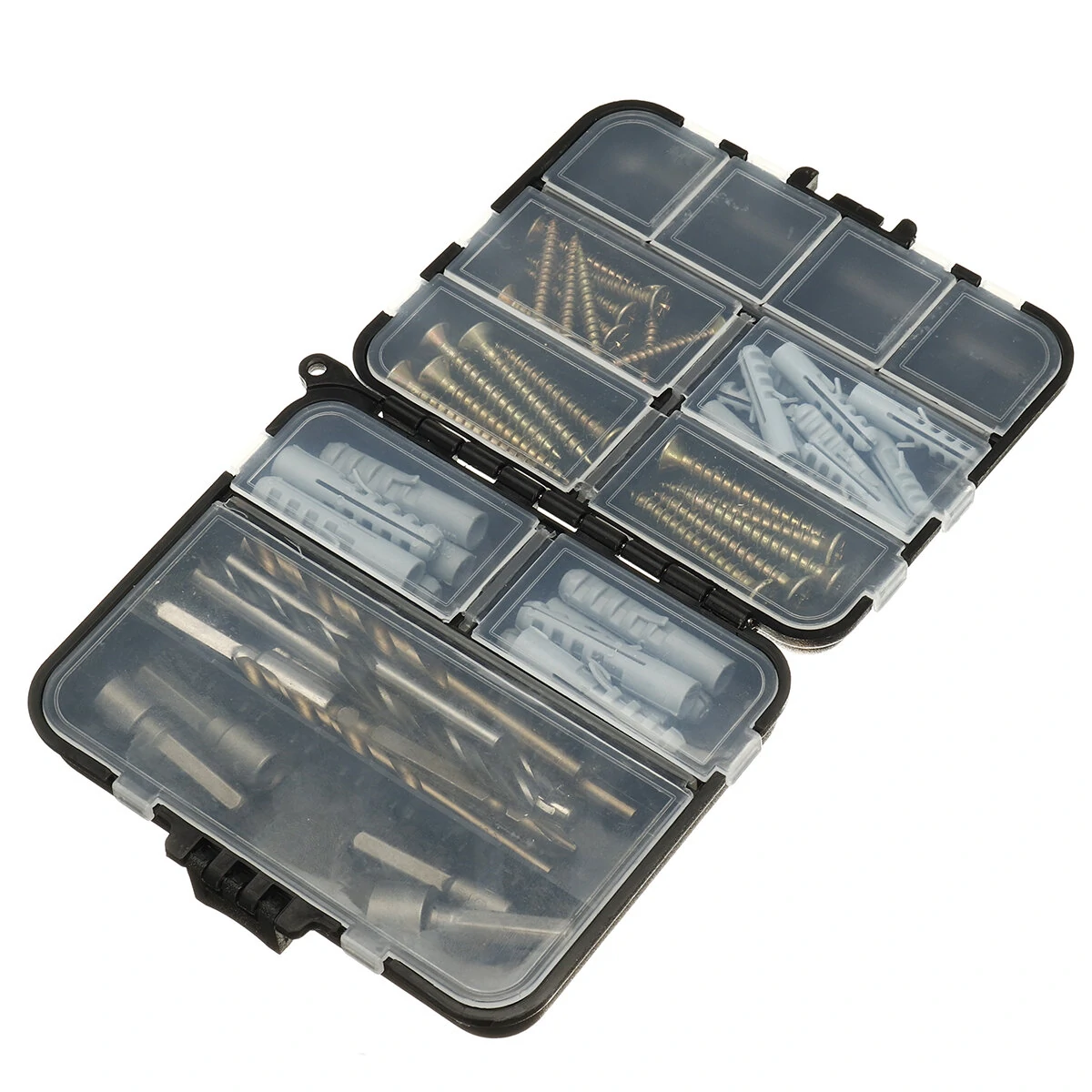 53pcs Electric Screwdriver Accessories Kit - Alloy Steel Drill Bits & Sockets