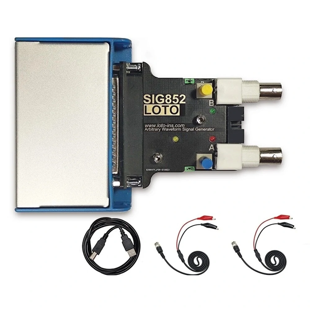 LOTO SIG852 2-Channel USB Signal Generator | Arbitrary Waveform & Function Gen