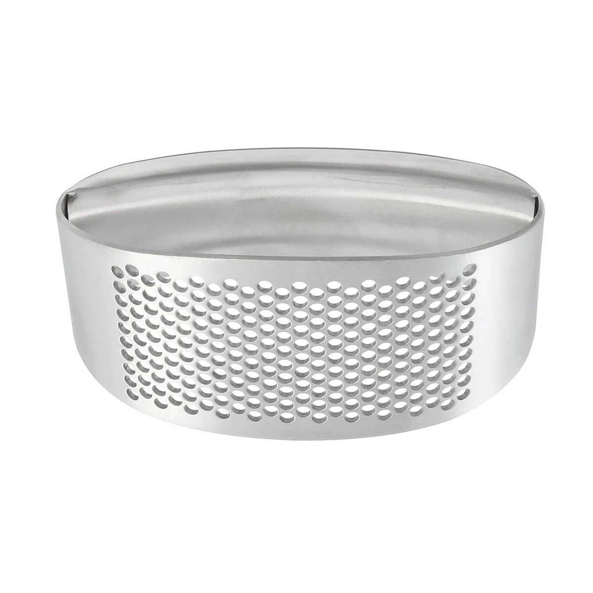 Stainless Steel Garlic Press Crusher | Manual Kitchen Tool & Masher