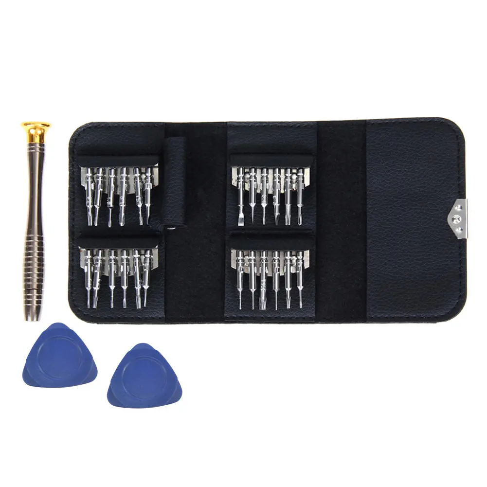 Precision Screwdriver Set - 25 in 1 Repair Kit with Watch Opening Pry Tools