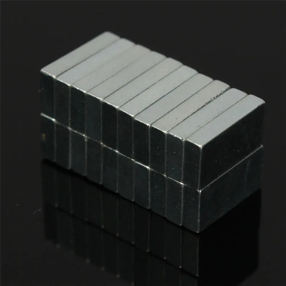 N52 Neodymium Block Magnets 10x5x2mm - 20pcs Rare Earth Permanent Magnets