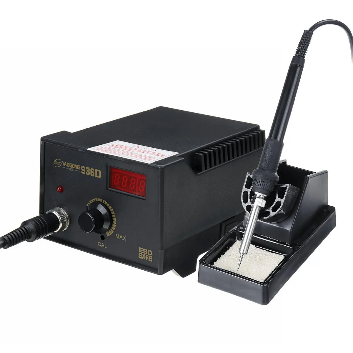 YAOGONG 936D Soldering Station - Digital Adjustable Temperature 200-480°C ESD Safe