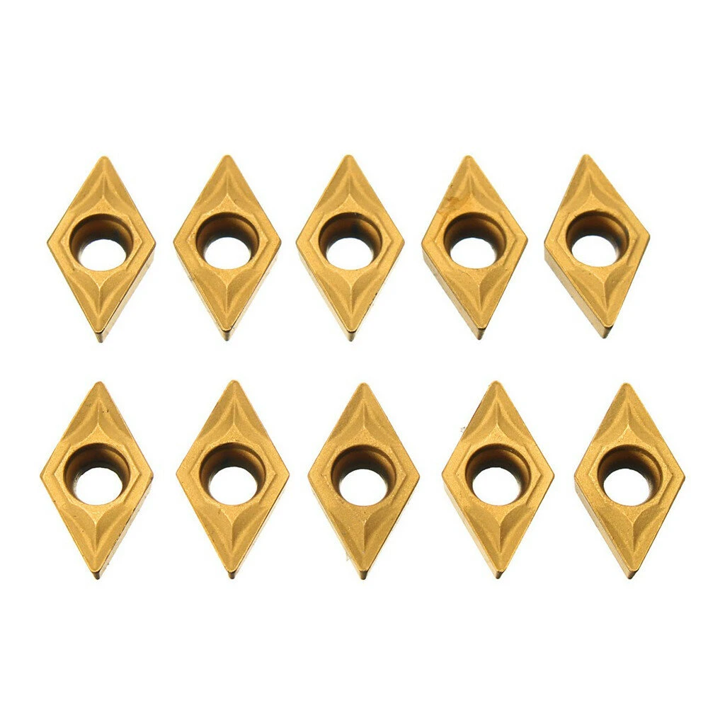 YBC251 DCMT070204 Carbide Insert - 10pcs for SDNCN1010H07 Tool Holder