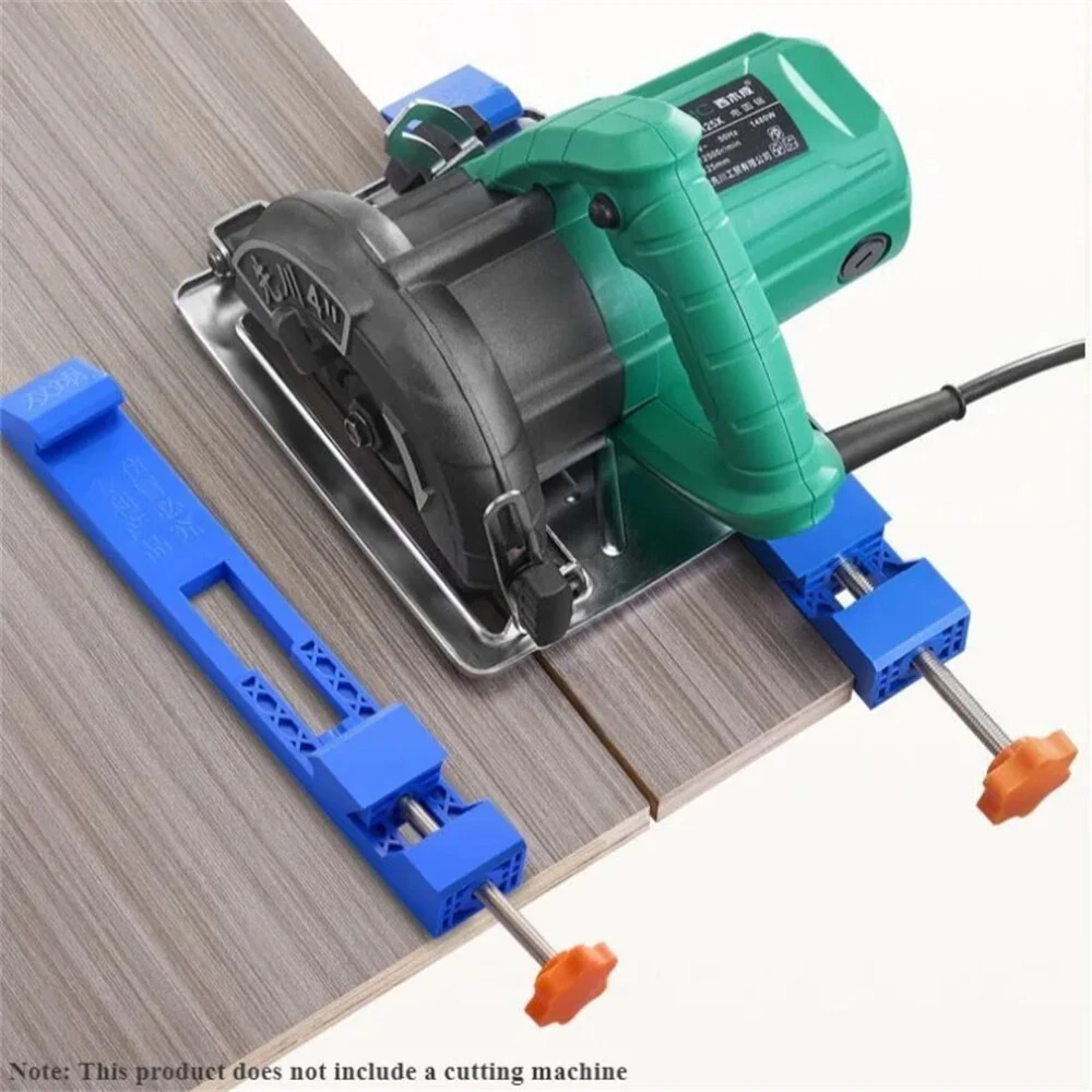 Electric Circular Saw Clamp - ABS Quick Fix Jig & Back Board Clip for 4-Inch Cutting
