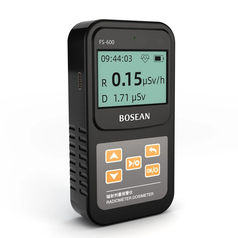 BOSEAN FS-600 Handheld Nuclear Radiation Tester | X-ray β-ray γ-ray Dosimeter
