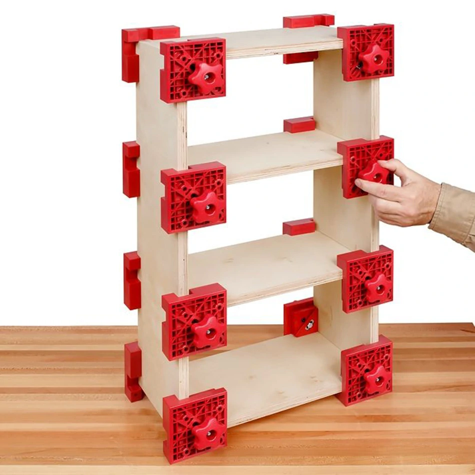 Adjustable 90 Degree Right Angle Clamp - Spring Clamp for Frame & Cabinet