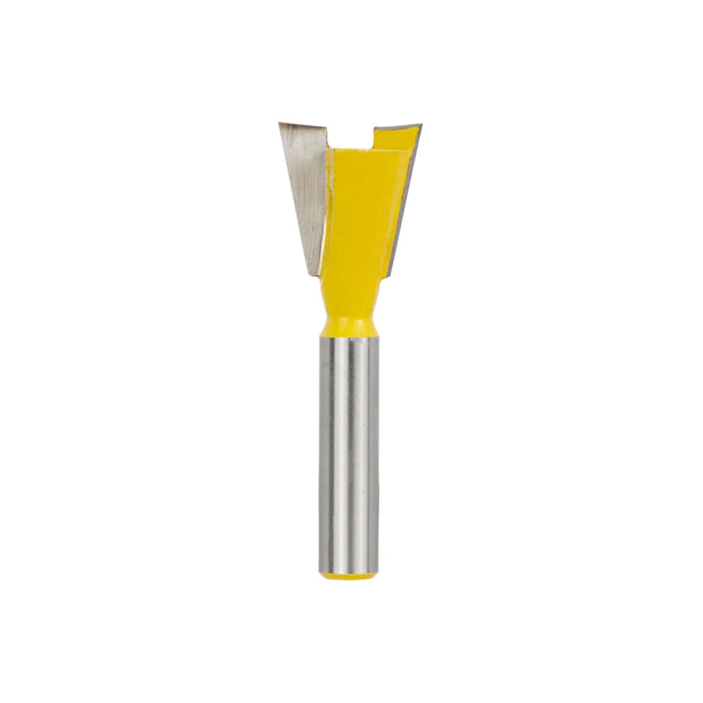 CMT 8mm Shank Dovetail Router Bit | 14 Degree Wood Carving & Slotting Cutter