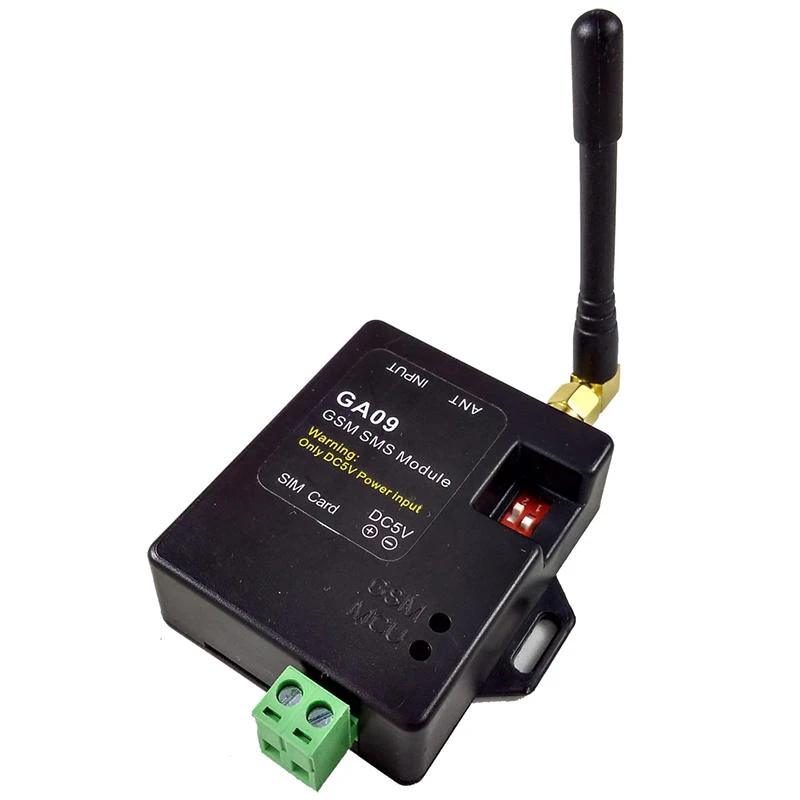8 Channel GSM SMS Alarm Box - Water & Temperature Sensor for Home & Warehouse