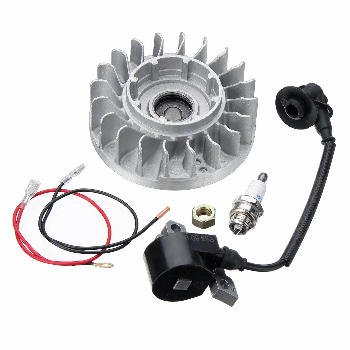 NGK Spark Plug for Stihl MS660 066 Chainsaw | OEM 11224001217 Replacement Coil
