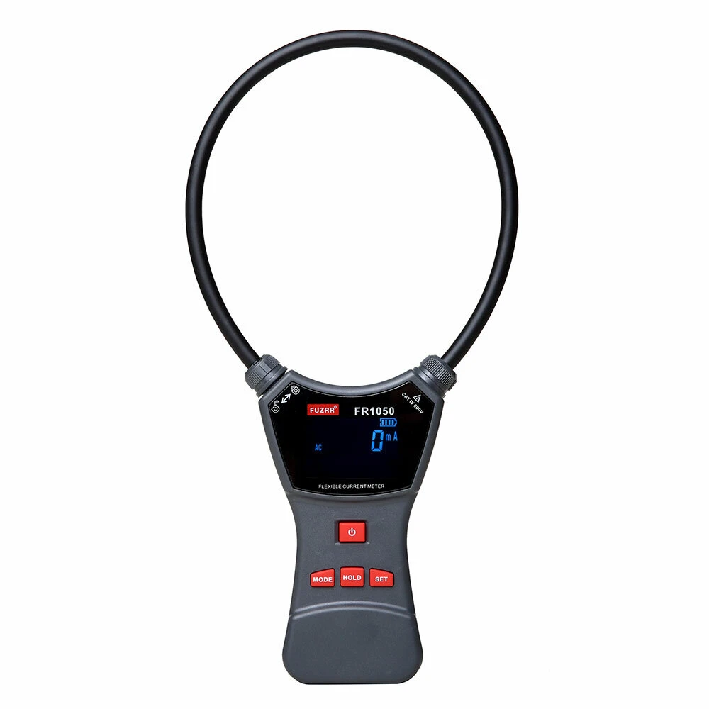 FR1050A Flexible Clamp Meter - 10000A AC/DC Current & Voltage Tester | Data Storage