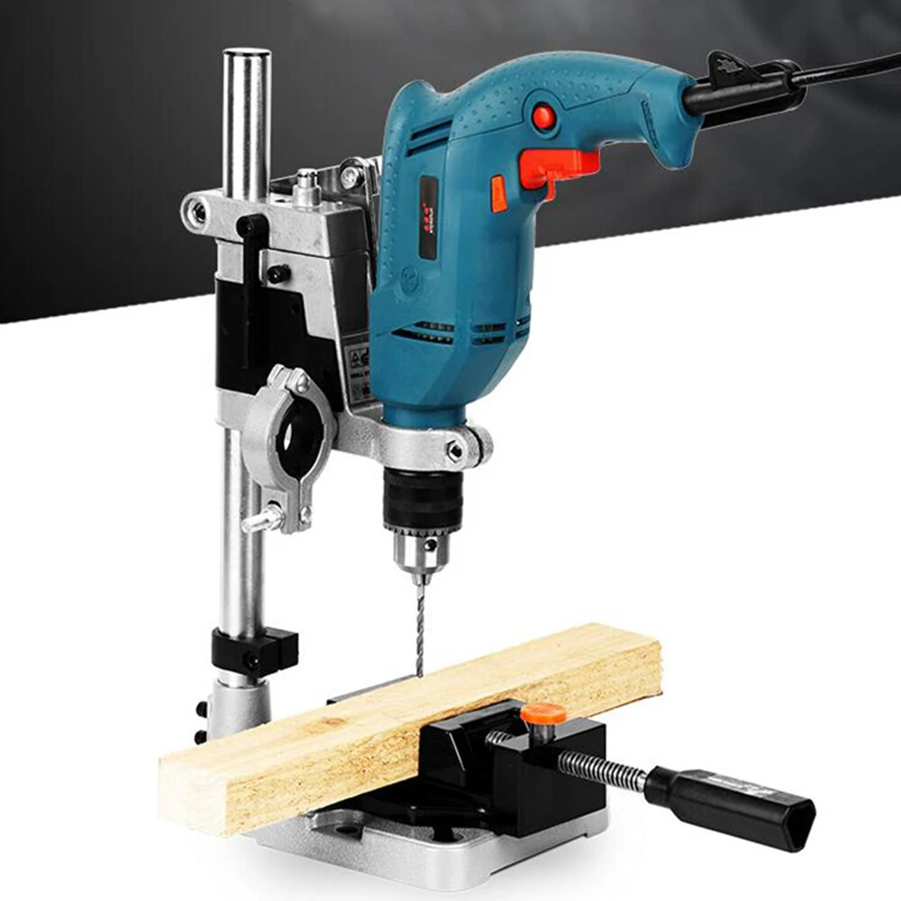Electric Drill Bracket Stand - 400mm Single or Double Head Holder for Grinder & Bench Press